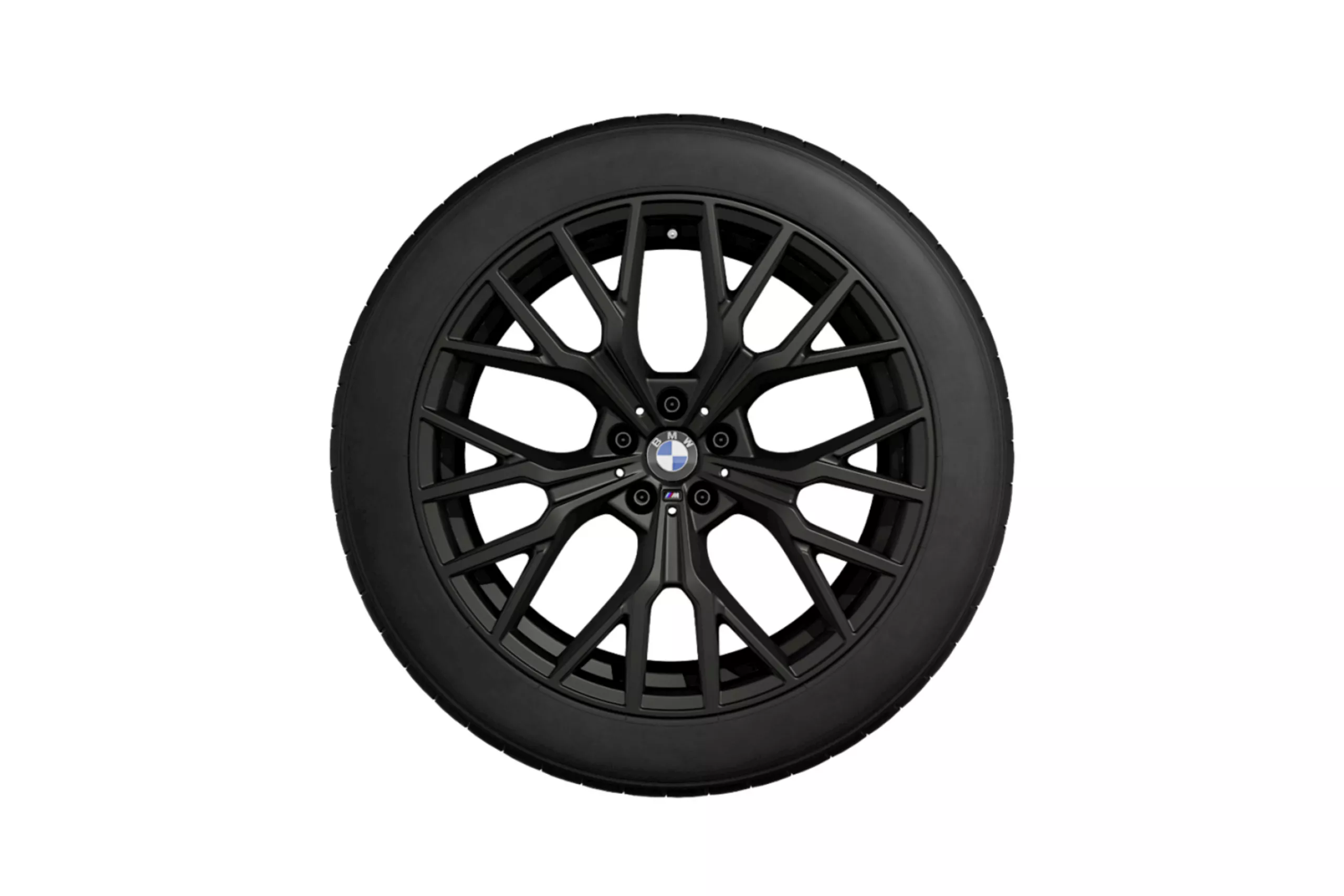 20" M Performance, 911 típusú Y küllős, matt Jet Black, téli kerékkészlet.